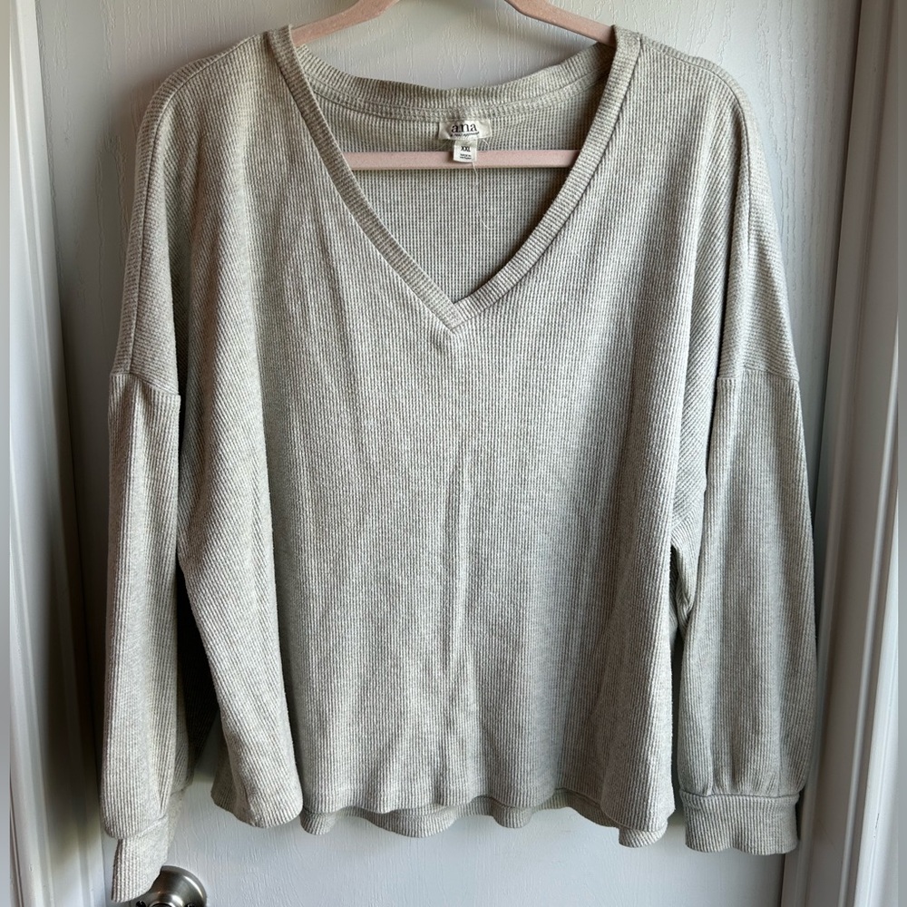 a.n.a beige sweater